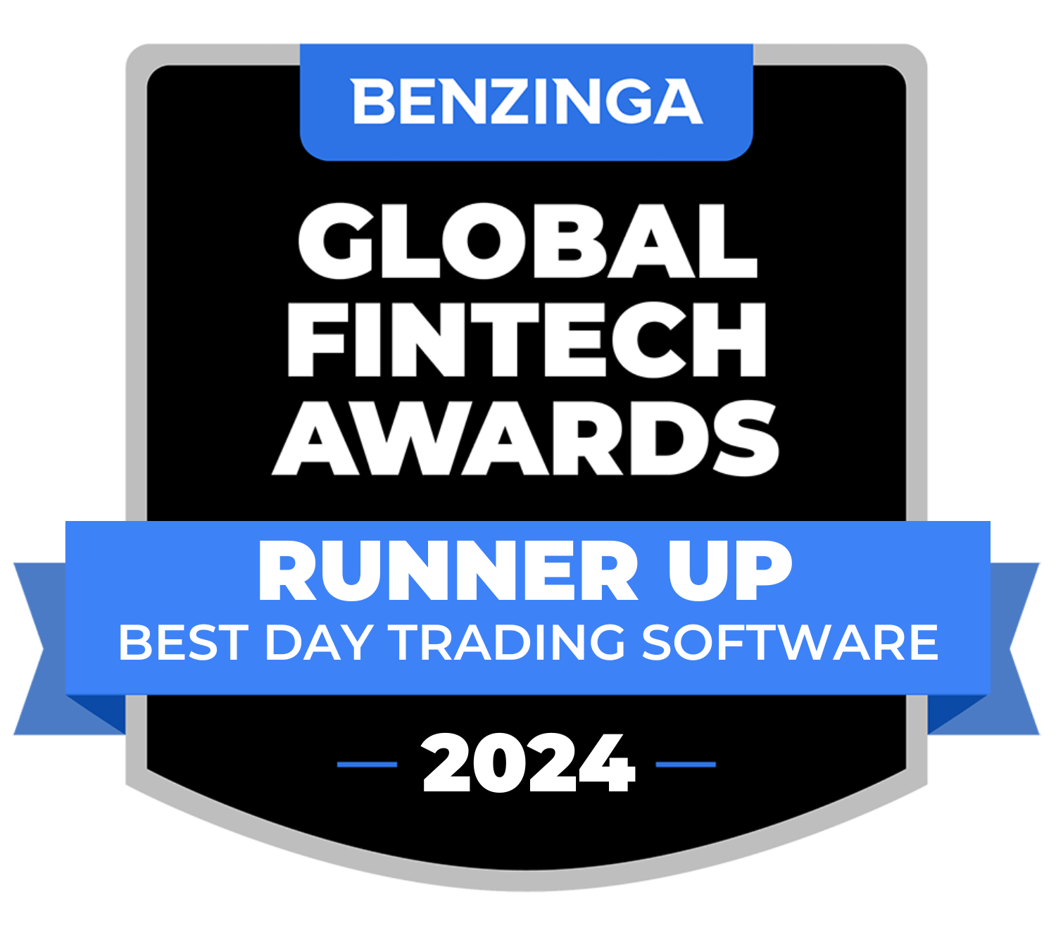 Benzinga 2024. Runner Up. Best Day Trading Platform.