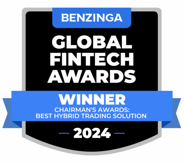 Benzinga 2024. Chairman. Best Hybrid Platform.